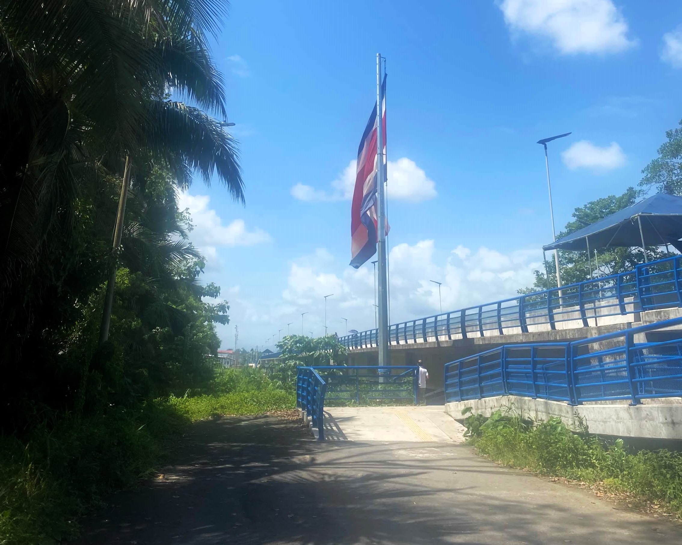 Bridge between Costa Rica and Panama